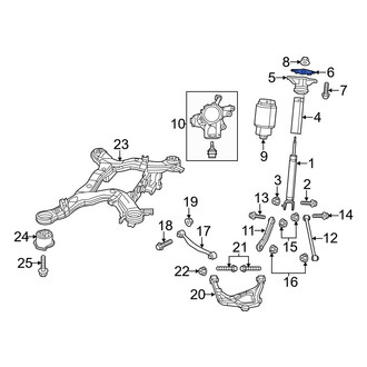 Jeep OE - Suspension Shock Absorber Mount Washer
