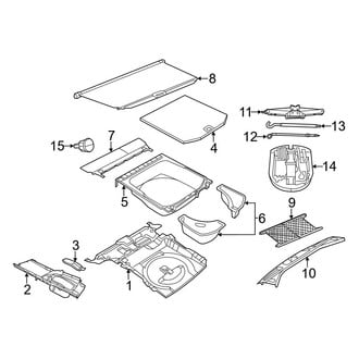 Mopar® - Black Replacement Front Passenger Carpet Kit