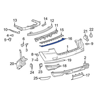 Jeep OE - Rear Bumper Step Pad