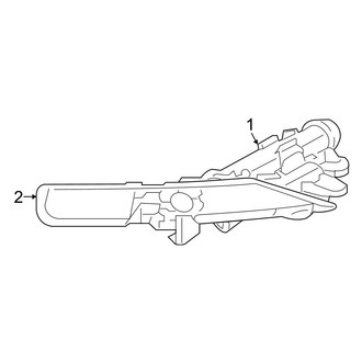 Jeep OE - Front Lamps - Headlamp Components (Washer Components)