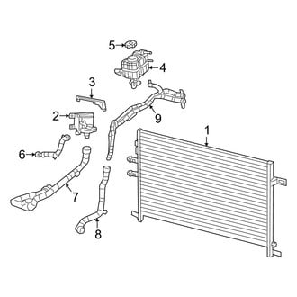 Jeep OE - Cooling - Radiator & Components (Auxiliary, Cooling)