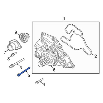 Jeep OE - Engine Water Pump Bolt