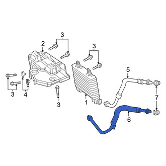 Jeep OE - Engine Oil Cooler Line