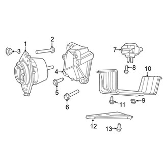 Jeep OE - Engine & Transmission Mounting (6.2L)