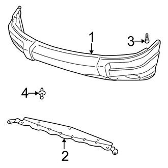 Jeep OE - Front Bumper - Bumper & Components (Limited)