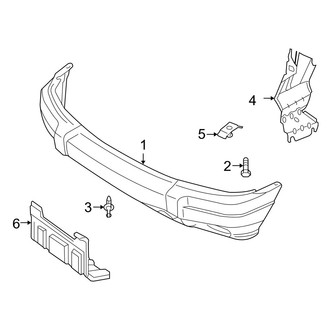 Jeep OE - Front Bumper - Bumper & Components