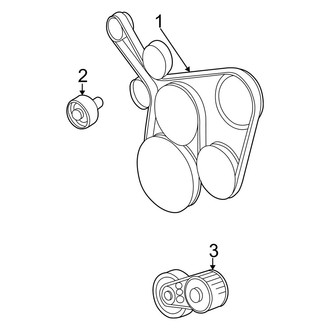 Jeep OE - Cooling - Belts & Pulleys (Laredo / Limited 4.0L)