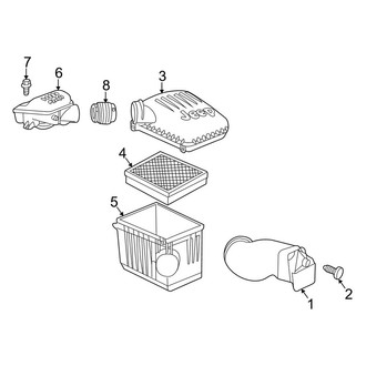 Jeep OE - Engine - Air Inlet (4.0L)