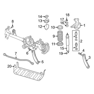 Jeep OE - Front Suspension - Suspension Components