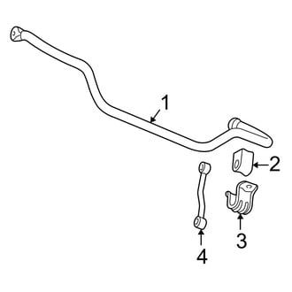 Jeep OE - Front Suspension - Stabilizer Bar & Components (RWD)