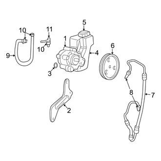 Jeep OE - Steering Gear & Linkage - Pump & Hoses