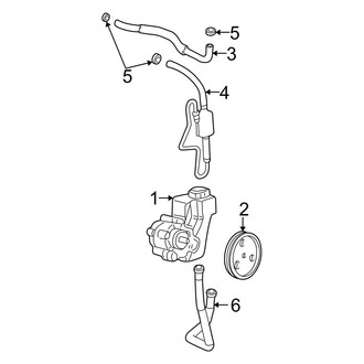 Jeep OE - Steering Gear & Linkage - Pump & Hoses