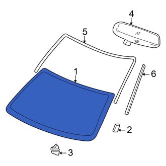 Jeep OE - Front Windshield