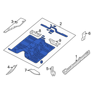 Jeep OE - Front Floor Pan