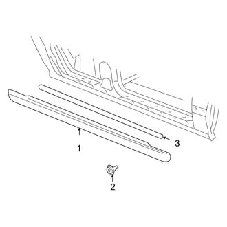 Jeep OE - Pillars, Rocker & Floor - Exterior Trim