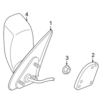 Jeep OE - Front Door - Outside Mirrors