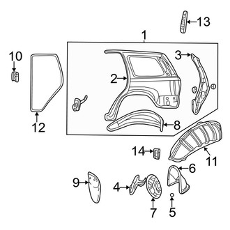 Jeep OE - Quarter Panel & Components