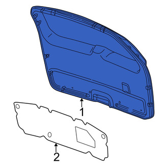 Jeep OE - Rear Liftgate Trim Cover