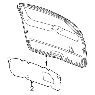 Jeep OE - Lift Gate - Interior Trim
