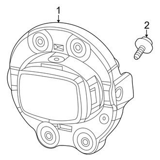 Jeep OE - Front Lamps - Fog Lamps