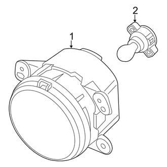 Jeep OE - Front Lamps - Fog Lamps