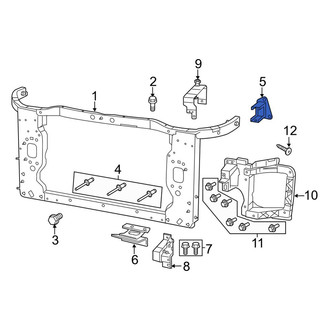 Jeep OE - Right Upper Radiator Support Bracket