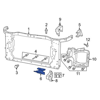 Jeep OE - Right Upper Radiator Support Bracket