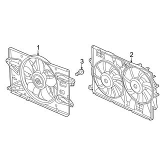 Jeep OE - Cooling Fan (75th Anniversary / Latitude / Limited / Overland / Sport / Trailhawk 2.4L)