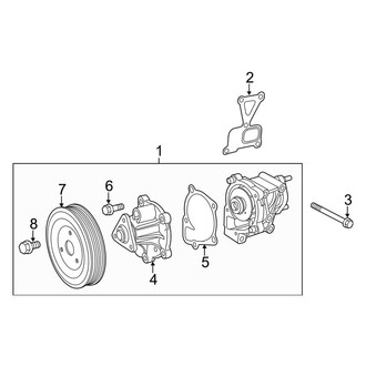 Jeep OE - Cooling - Water Pump (2.4L)