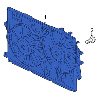 Jeep OE - Engine Cooling Fan Assembly