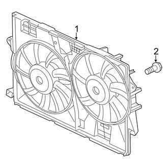 Jeep OE - Cooling Fan (75th Anniversary / Latitude / Limited / Overland / Sport / Trailhawk 3.2L EHK Engine)