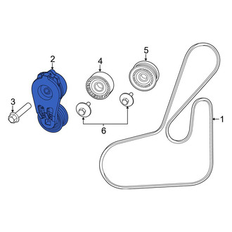Jeep OE - Accessory Drive Belt Tensioner Assembly