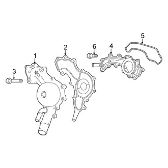 Jeep OE - Cooling - Water Pump (3.2L)