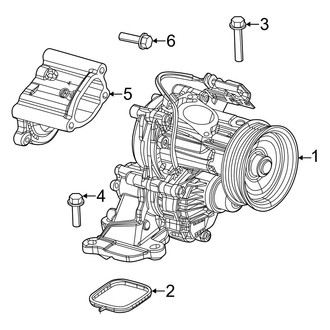 Jeep OE - Cooling - Water Pump (2.0L)