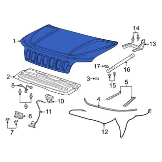 Jeep OE - Front Hood Panel
