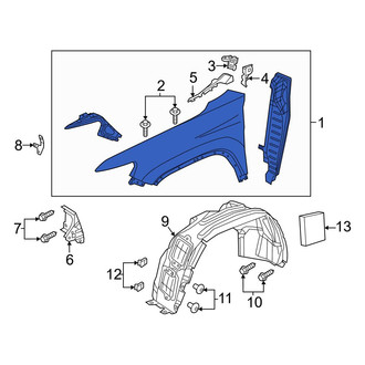 Jeep OE - Front Left Fender