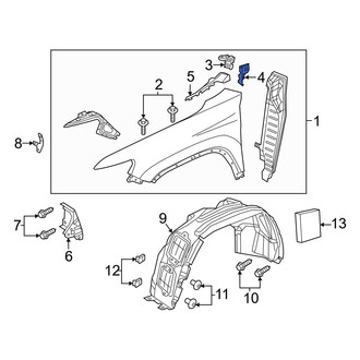 Jeep OE - Fender Bracket