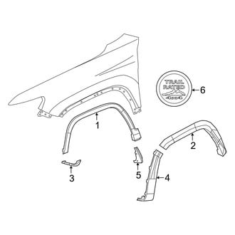 Jeep OE - Fender - Exterior Trim