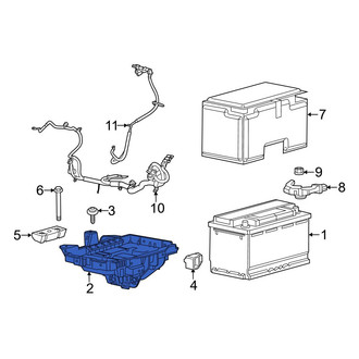 Jeep OE - Battery Tray
