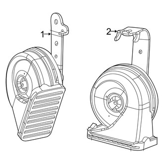 Jeep OE - Electrical - Horn (Latitude Lux / Limited / Trailhawk / X)