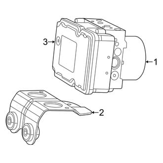 Jeep OE - Electrical - ABS Components (75th Anniversary / Latitude / Overland / Sport)