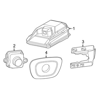 Jeep OE - Electrical Components (Camera)