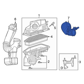 Jeep OE - Engine Air Intake Hose