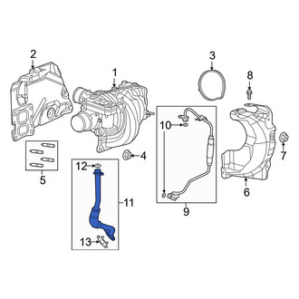 Jeep OE - Turbocharger Oil Line