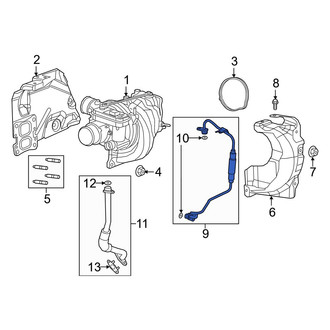 Jeep OE - Turbocharger Oil Line