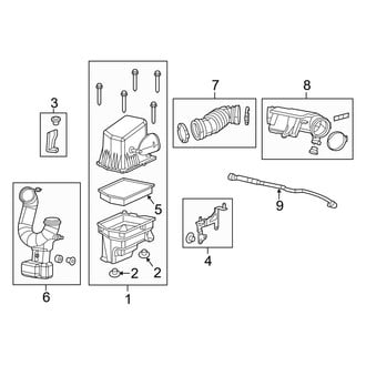 Jeep OE - Engine - Air Intake (3.2L)