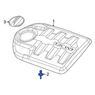 Jeep OE - Engine Cover Stud