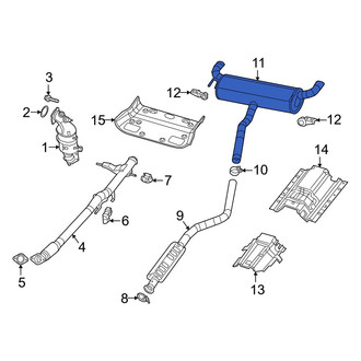Jeep OE - Exhaust Muffler