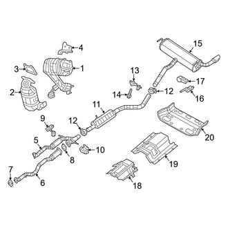 Jeep OE - Exhaust System - Exhaust Components