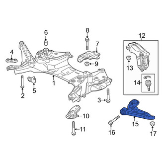 Jeep OE - Front Left Suspension Control Arm